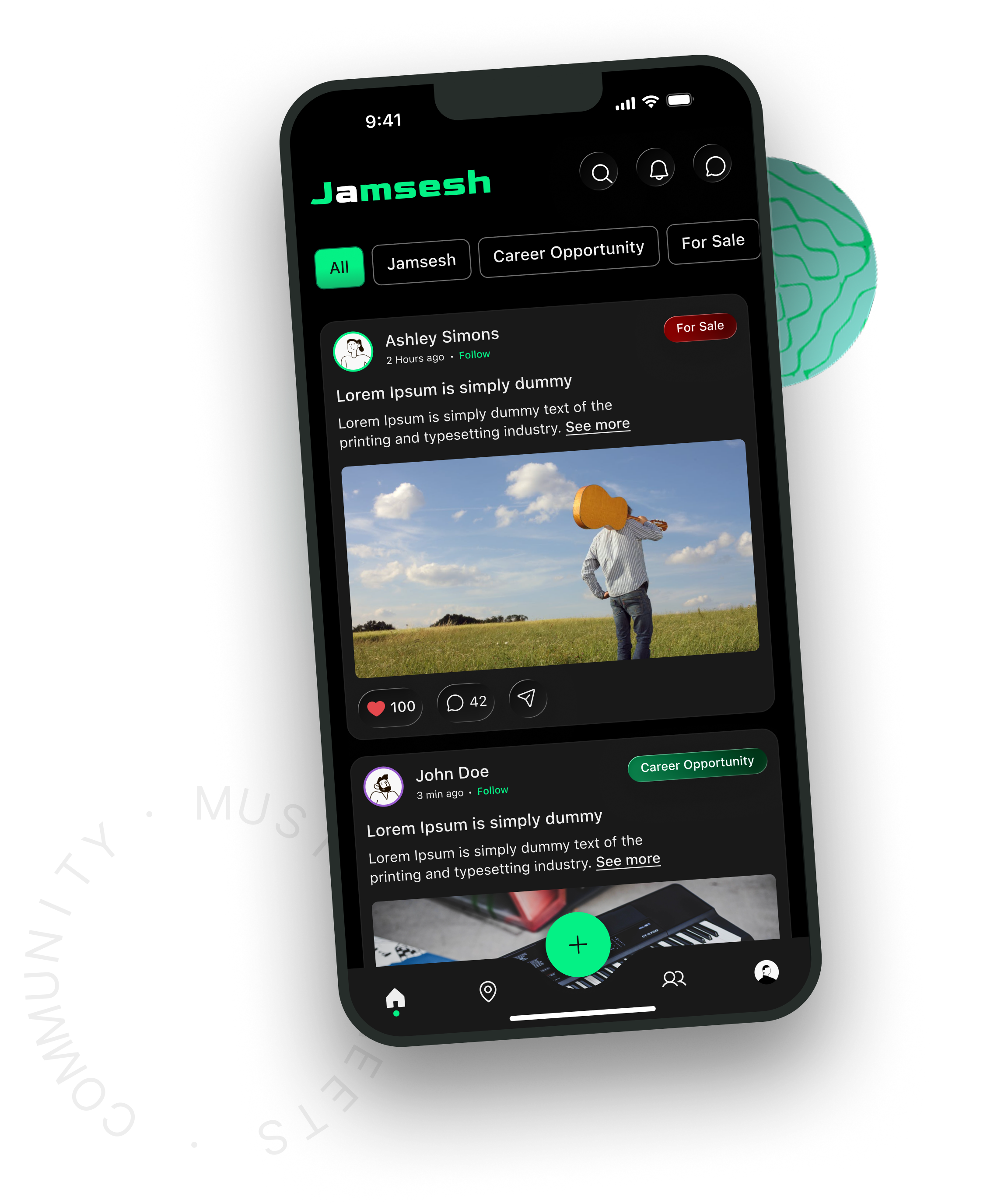 JamSesh Mobile App Container